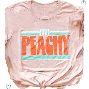 🌻 Just Peachy Graphic Tee